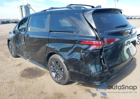 2025 Toyota Sienna Xse from USA, damaged, VIN 5TDDSKFC7SS204450